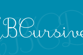 JBCursive Font