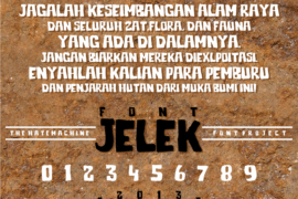Jelek Font