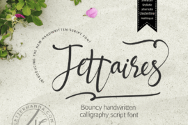 Jettiares Free Font