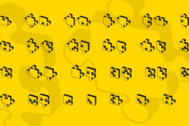Jigsaw Puzzles 3D Font