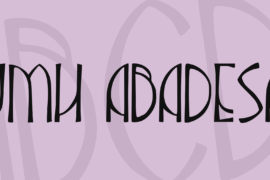JMH Abadesa Font