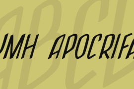 JMH Apocrifa Font