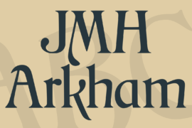 JMH Arkham Font