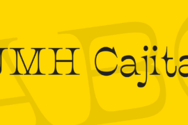 JMH Cajita Font Family