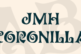 JMH Coronilla Font