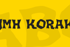 JMH KORAK Font Family