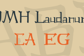 JMH Laudanum Font Family