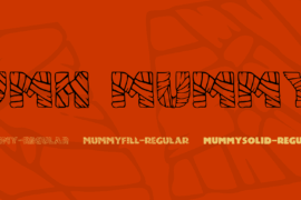 JMH Mummy Font Family