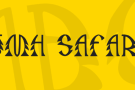 JMH Safari Font