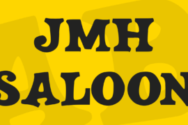 JMH SALOON Font