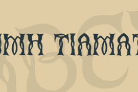 JMH Tiamat Font