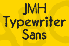 JMH Typewriter Sans Font Family