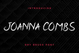 Joanna Combs Demo Font
