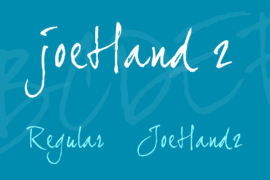 joeHand 2 Font Family