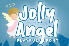 Jolly Angel – Personal use Font