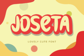 Joseta Free Personal Use Font
