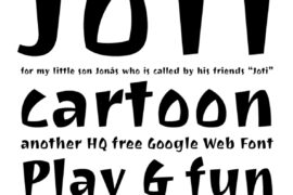 Joti One Font