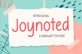 Joynoted Demo Font