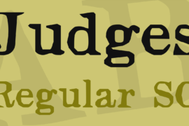 Judges Font Family