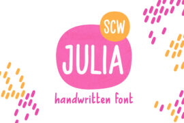 Julia-SCW-DEMO Font