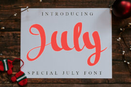 July Font