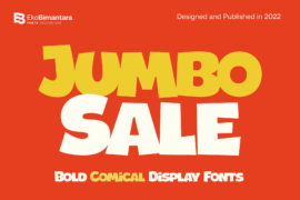 Jumbo Sale Trial Font