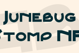 Junebug Stomp NF Font