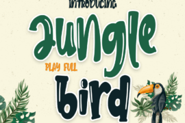 Jungle Bird – Personal Use Font