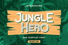 Jungle Hero Demo Font Family