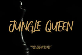 Jungle Queen Demo Font