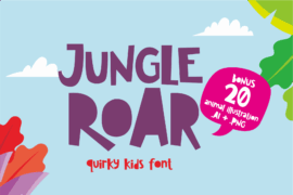 jungle roar demo Font