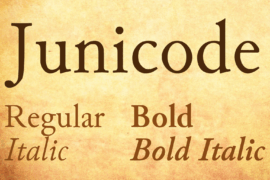 Junicode Font Family