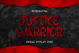 Justice Warrior Demo Font