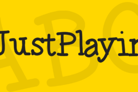 JustPlayin Font