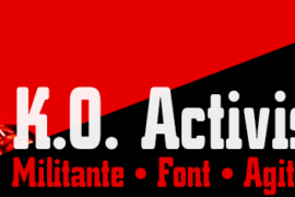 K.O. Activista* Font