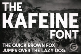 Kafeine Personal Use Font