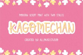 Kagomechan Demo Version Font