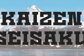 Kaizen Seisaku Font