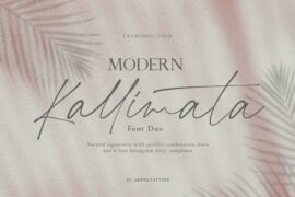 Kallimata Font