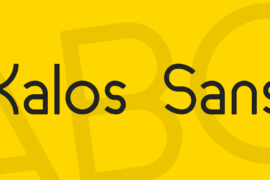 Kalos Sans Font