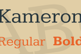 Kameron Font Family