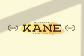 Kane Demo Font