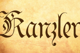 Kanzler Font