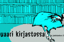Kasuaari kirjastossa Font