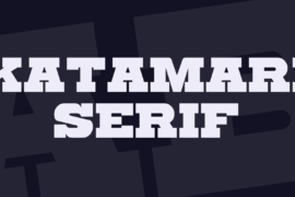 Katamari Serif Font