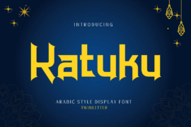 Katukupersonal use Font