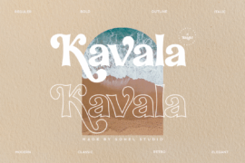 Kavala Demo Font