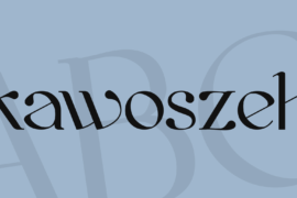 kawoszeh Font