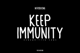 Keep Immunity Font