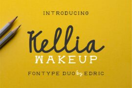 Kellia Wakeup DEMO Font Family
